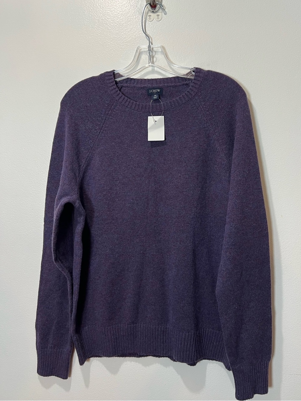 J. Crew Men's Crewneck Sweater - Plum